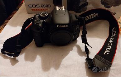 Canon eos 600d solo corpo