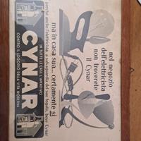 Quadro pubblicità vintage Cynar anni 60/70