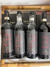 4 bottiglie Brunello Pian delle Vigne 18-19-20-21