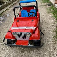 Auto per bambini con gettoniera