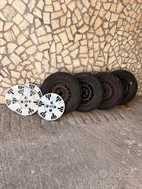 4 Pneumatici 155/80 R13 Delinte M+S Fiat Panda