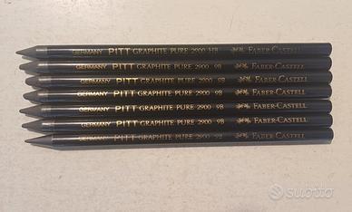 7 matite pura grafite PITT