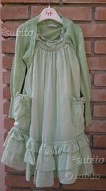 I PINCO PALLINO VESTITO E COPRISPALLE 6 anni