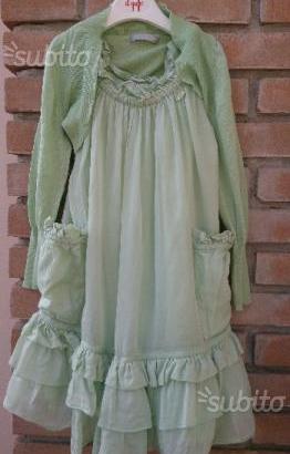 I PINCO PALLINO VESTITO E COPRISPALLE 6 anni