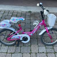 Bici bambina misura 16 in perfette condizioni