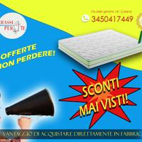 materassi NUOVI da fabbrica nostra produzione
