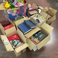 Lotto libri e giochi vintage