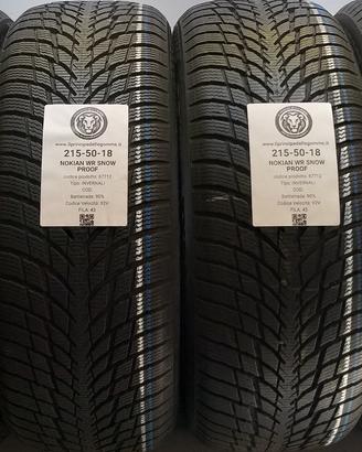 4 GOMME 215 50 18 NOKIAN A67712