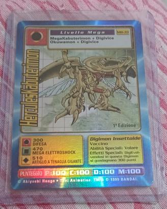 3 carte digimon