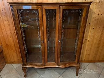 Vetrina legno anni 50 epoca