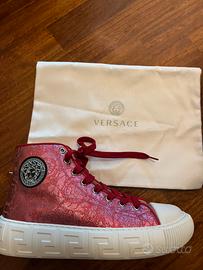 Versace high greca con motivo jacquard barocco