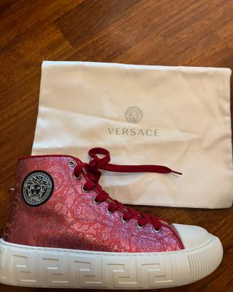 Versace high greca con motivo jacquard barocco