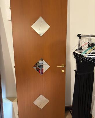2 porte da interno in legno