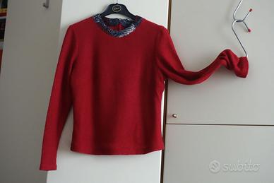 Blusa rosso scuro.  Tg. M/44  - Nuova
