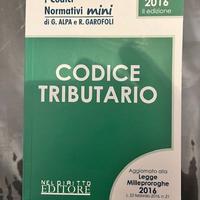 Codice Tributario. I codici normativi minor. Alpa