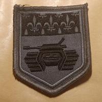 Patch scudetto carristi con velcro