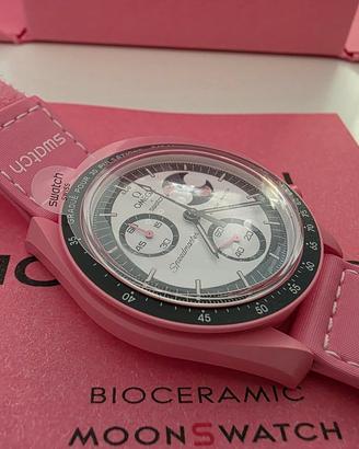 omega  MoonSwatch MISSION TO THE  PINK