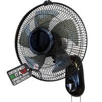 Ventilatore nero a muro