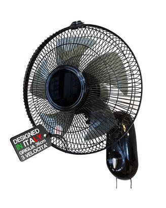 Ventilatore nero a muro