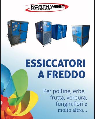 Essiccatore alimentare a freddo