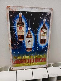 Targa alluminio Borsari Liqueur Vintage