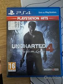 Uncharted 4 per ps4