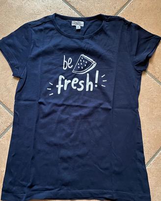 T-shirt blu Ovs 9-10 anni