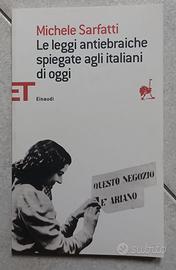 libro LE LEGGI ANTIEBRAICHE SPIEGATE AGLI ITALIANI