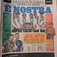 Coppa Davis 1, 2 e3 -Gazzetta dello sport -