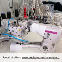 Macchina da cucire 4 aghi braccio rovesciato