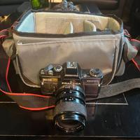 Praktica  bms completa di zomm e borsa accessori
