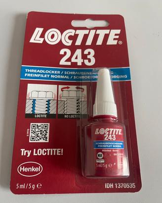 Stock Loctite frena filetto - 243 BLU