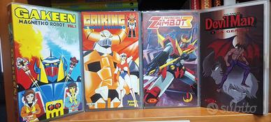 4 VHS Vol. 1 - Devilman, Gakeen, Gaiking, Zambot3