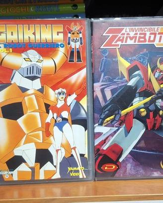 4 VHS Vol. 1 - Devilman, Gakeen, Gaiking, Zambot3