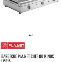 Barbecure grill a gas