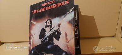 THIN LIZZY    doppio dal vivo   LIVE AND DANGEROUS
