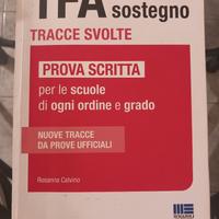 Manuali TRACCE SVOLTE TFA -  per tutte le scuole 