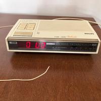 PHILIPS rafiosveglia anni 70 Clockradio D-3150