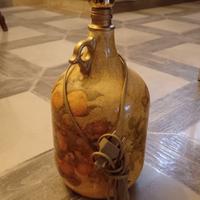 Lampada con tecnica decoupage