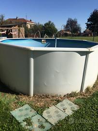 piscina fuori terra GRE diametro 300-350 h100