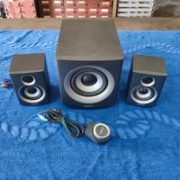 Kit altoparlanti e subwoofer Pleomax S2-600B