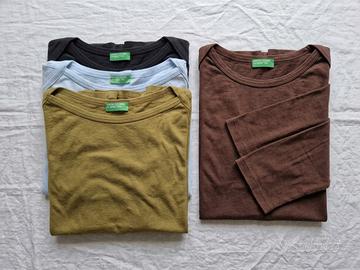 Pacchetto completo di 4 maglie con manica a 3/4