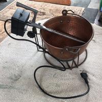 PAIOLO ELETTRONICO IN RAME  PER POLENTA