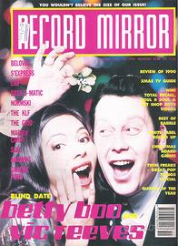 Record Mirror 9 numeri 1990/91 settimanale inglese