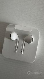 Cuffie cuffiette apple originali con cavo jack
