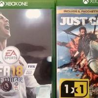 Xbox fifa 18-just cause 3