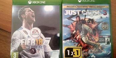 Xbox fifa 18-just cause 3