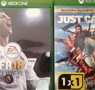 Xbox fifa 18-just cause 3