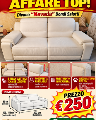 DIVANO RELAX 3 POSTI