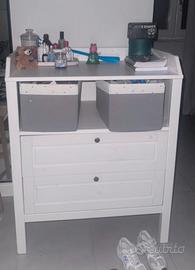 Cassettiera fasciatoio ikea